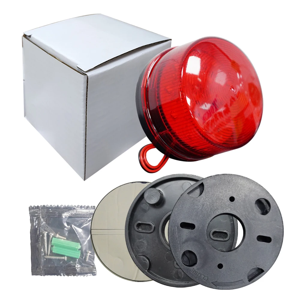 Wired Emergency Strobe Warning Light Led flasher for security system