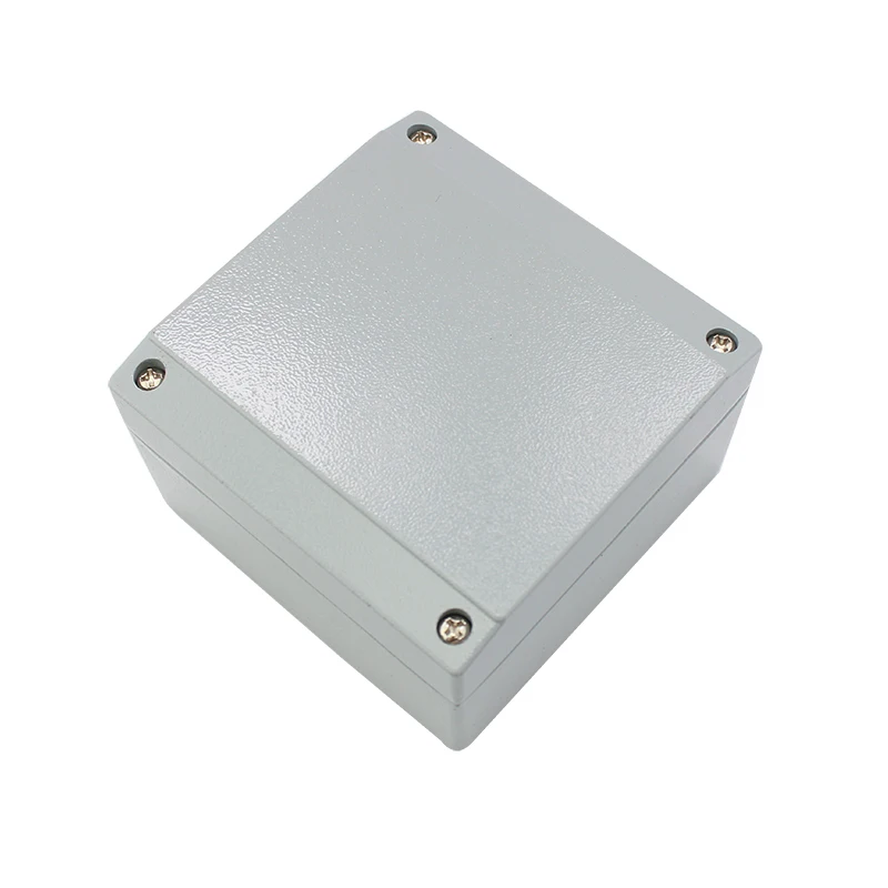 100*100*60mm Aluminium Enclosures EX Shell Metal Stainless Steel Junction Box Outdoor Device Project Manufacturer Wholesale