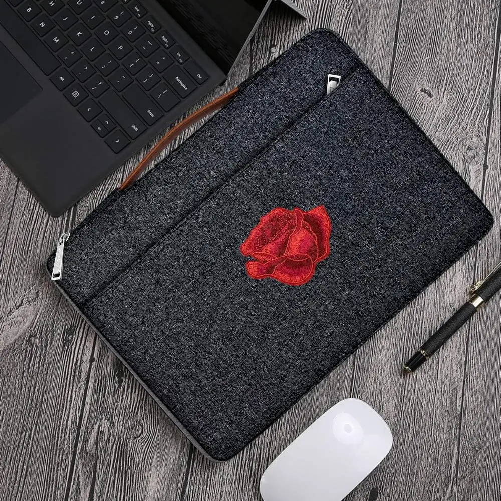 Wholesale Sewing Small Heat Press Large Readymade Flower Rose Floral Anime Applique Patches Embroidery For Hats Clothes Jeans