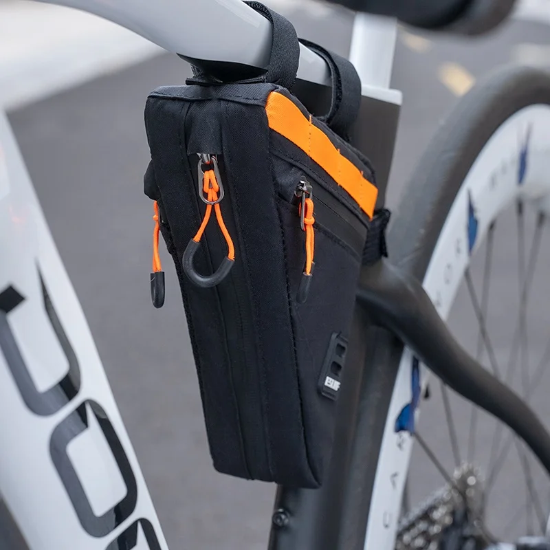 ESLNF Quick Release Bicycle Triangle Bag Top Tube Storage Tool Bike Frame Bag