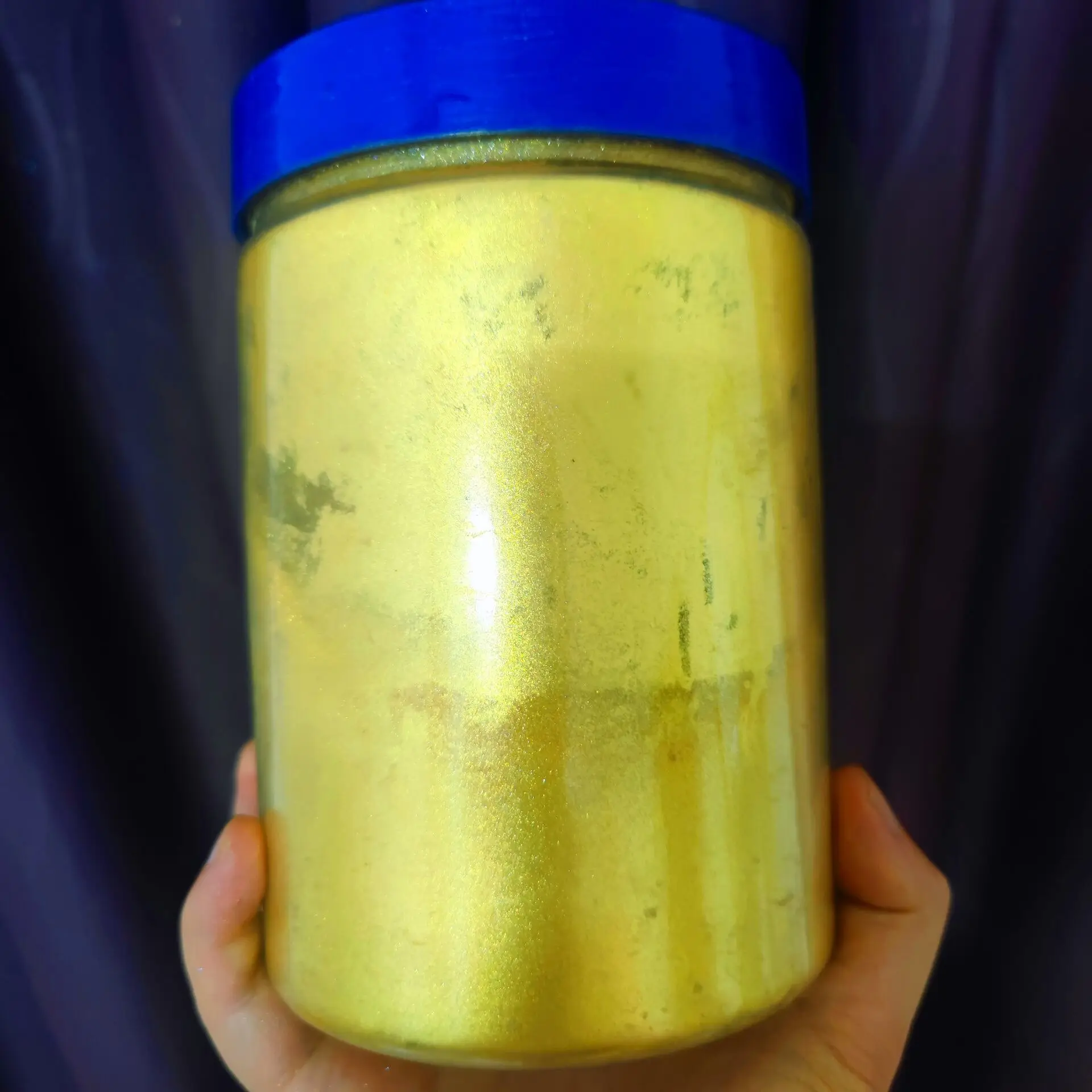 China supplier Super Sparkle Pearl Pigment- Solar Gold synthetic mica pearlescent pigment