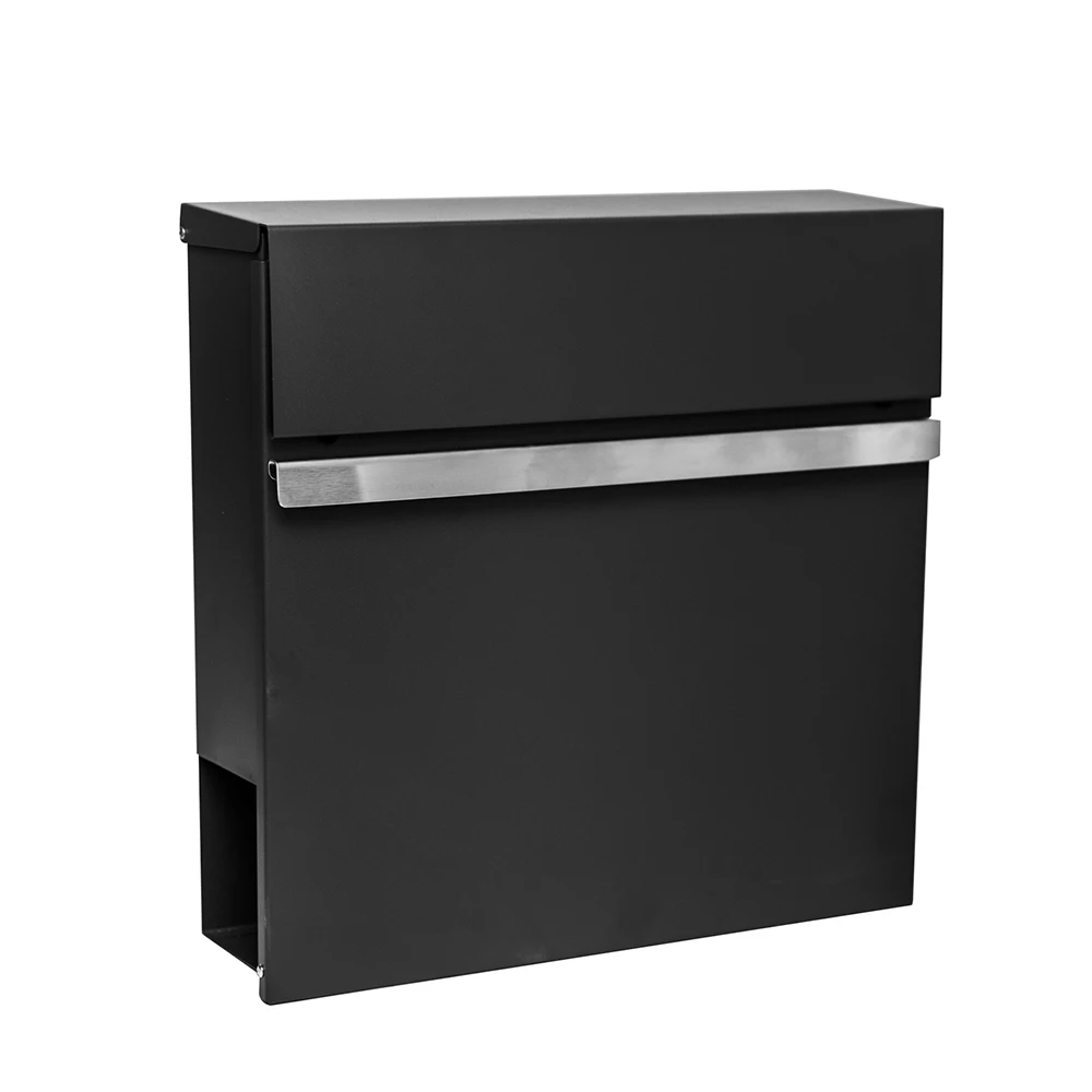 modern stainless steel apartment mailboxes residential Letter Box wall mounted metal mailboxes