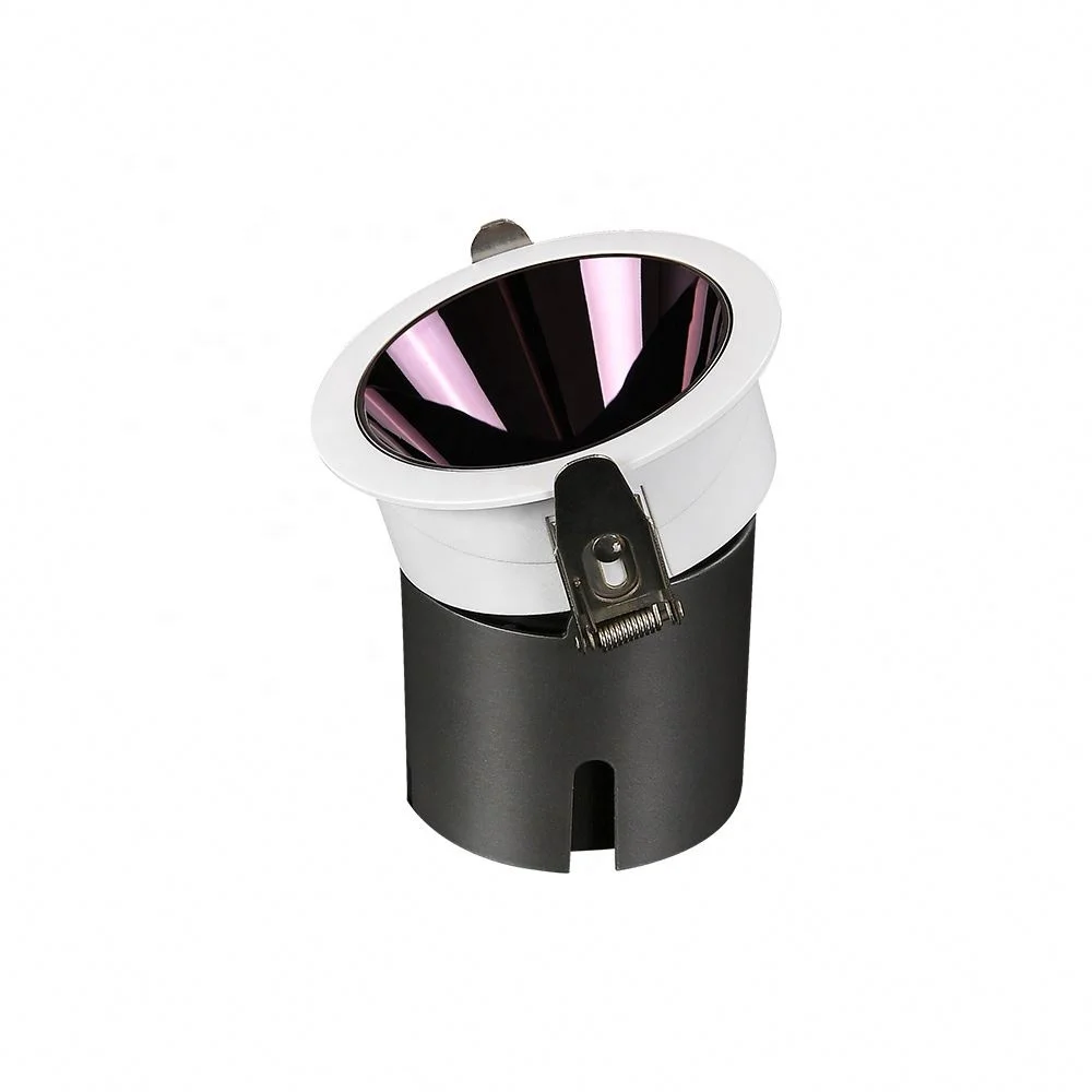 Energy Saving Household Living Room Bright Downlight 15 24 36 Degree Beam Angle Round Led Spotlight For Studio