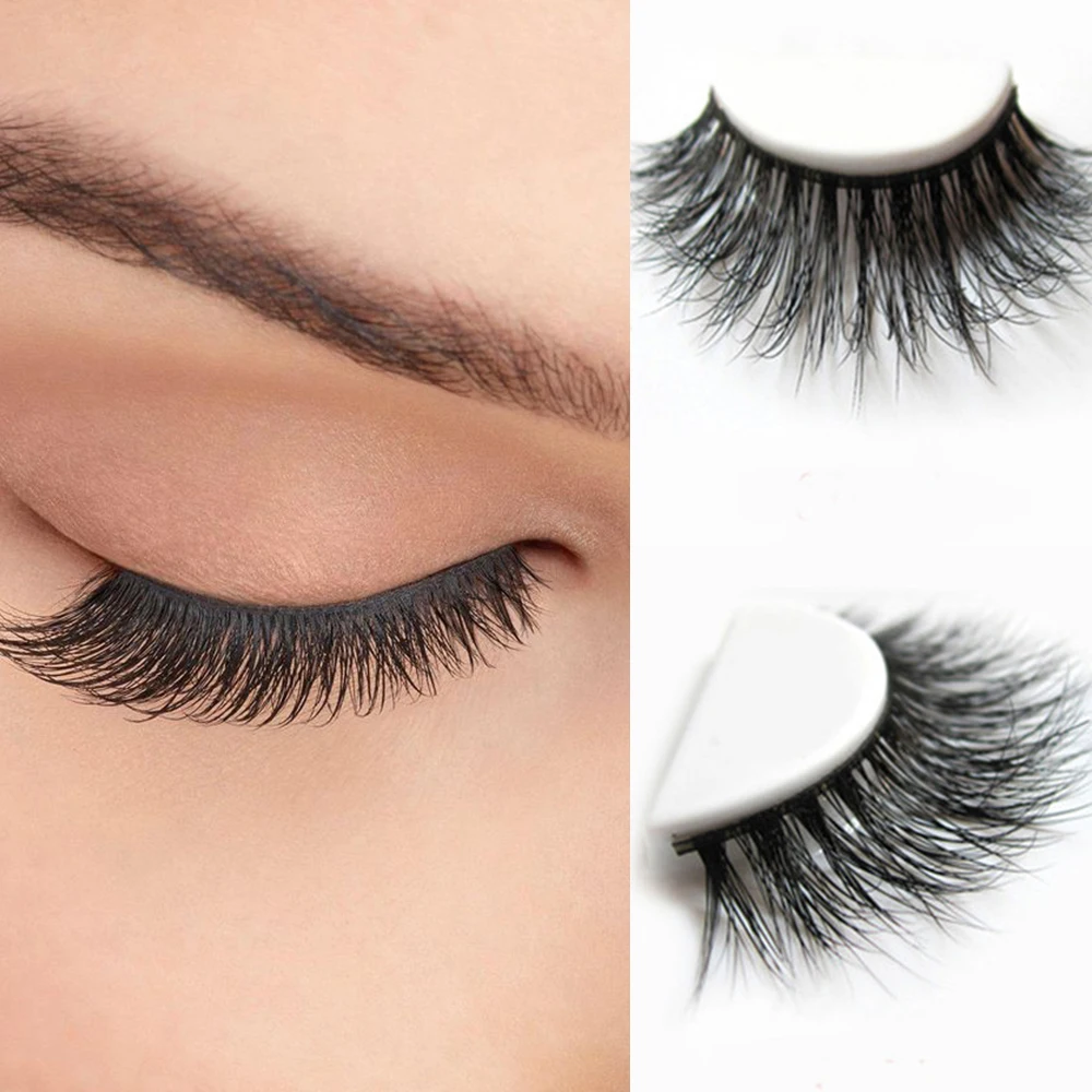 Permanent false 3D Faux Eyelash ,3d mink lashes private label wholesale real mink eyelashes, private label eyelash packaging