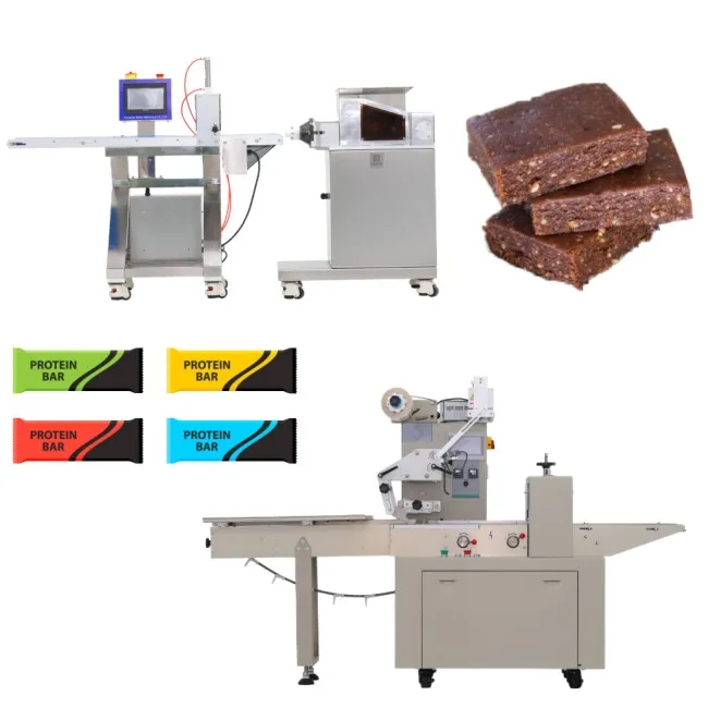 Date Bar Production Line Mixer machine Protein Bar Extruder Machine Energy Bar Packaging Machine For Small Businesses