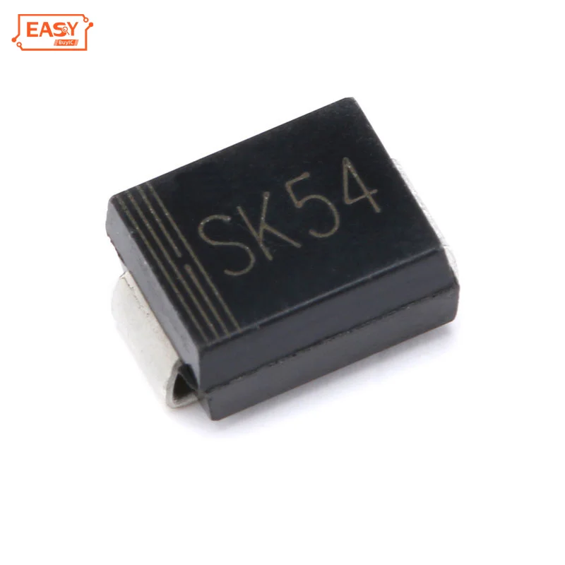 SK54 SMB Шоттки, изменения фаз газораспределения 5A 40V диоды для подавления переходных скачков напряжения 550mV с барьером Шоттки выпрямитель JEDEC DO-214AA SMD/SMT диод