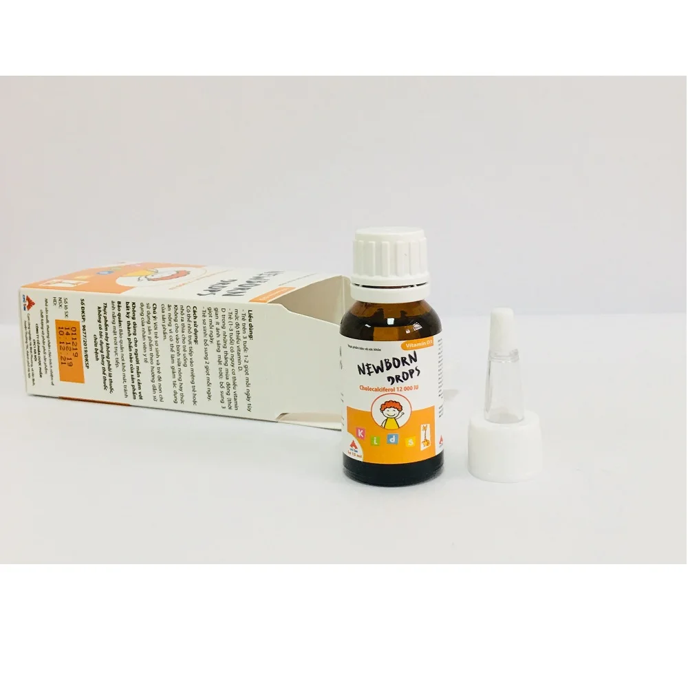 
Vitamin D3 supplement Support calcium absorption Height Supplement for infant and children for Vitamin D deficiency Oral liquid 