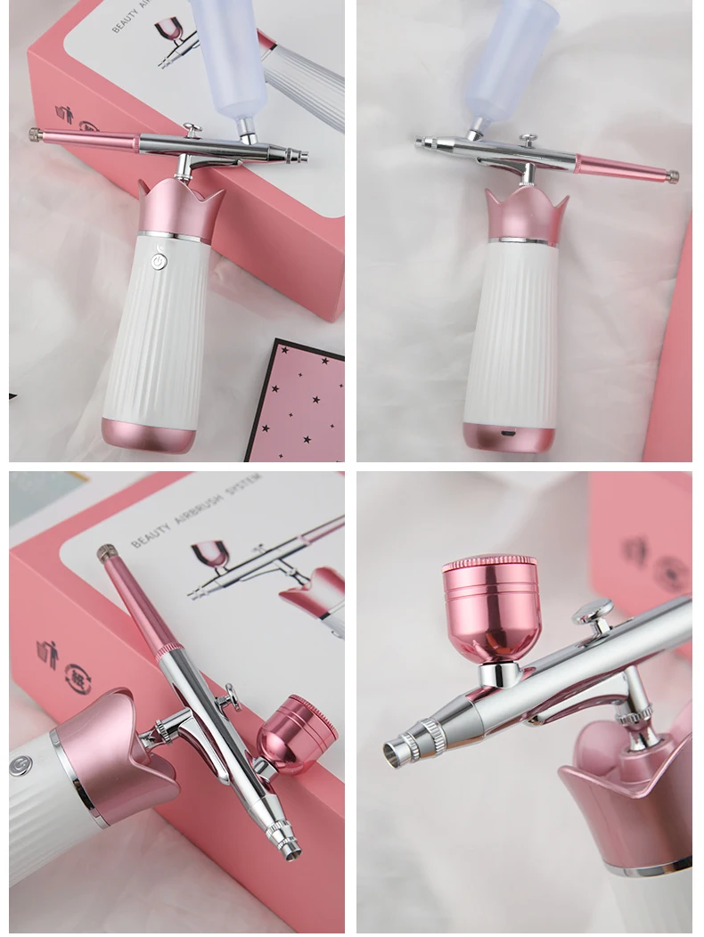 Handheld SPA High pressure  Nano facial spray machine 3 in 1 oxygen spray jet