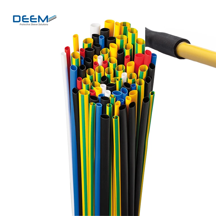 Термоусадочная трубка Deem для электрической изоляции, Высококачественная термоусадочная трубка, термоусадочная трубка