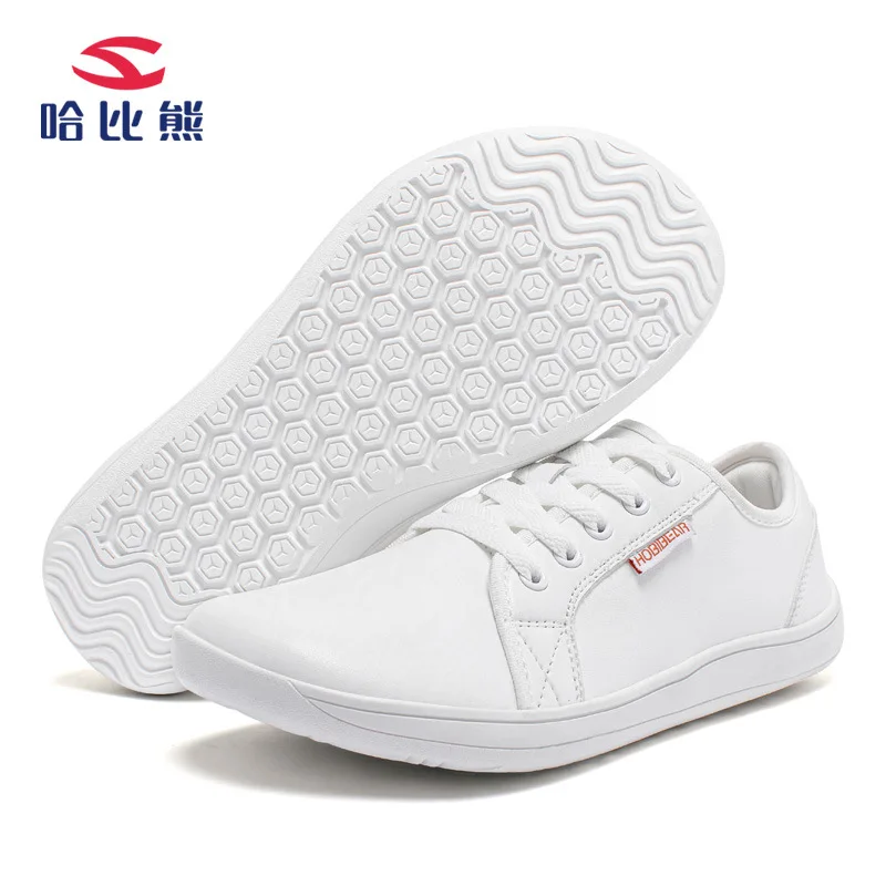 comfortable men barefoot shoes  soft sole wide last shoe