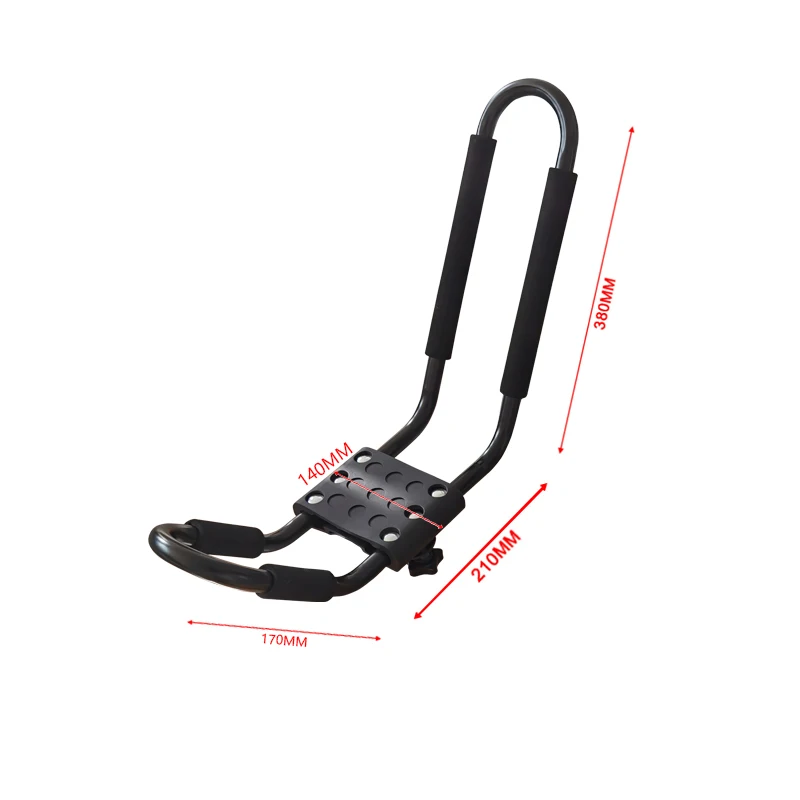 Universal 2 Pair J- Shape Rack Suv Roof Rack Kayak Loader Canoe Carrier Car Roof Rack For Kayaks