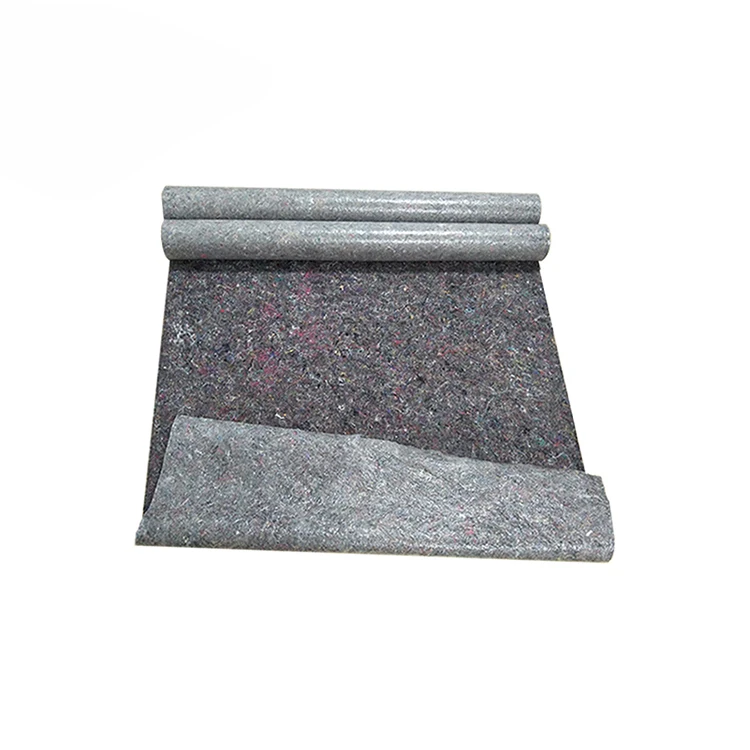 Chemical Fiber Soft Needle Punched Carpet 100% Recycled Polyester Felt Fabric Rolls