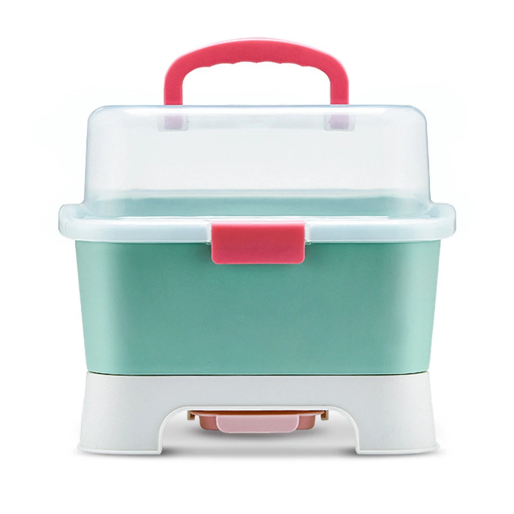 
Hot selling Maternal Child Supplies Baby Bottle Storage Box Children Cutlery Storage Case 