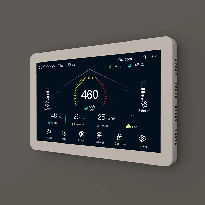 WIFI TUYA App Control HVAC System Controller Smart Controller For Heat Recovery Ventilation