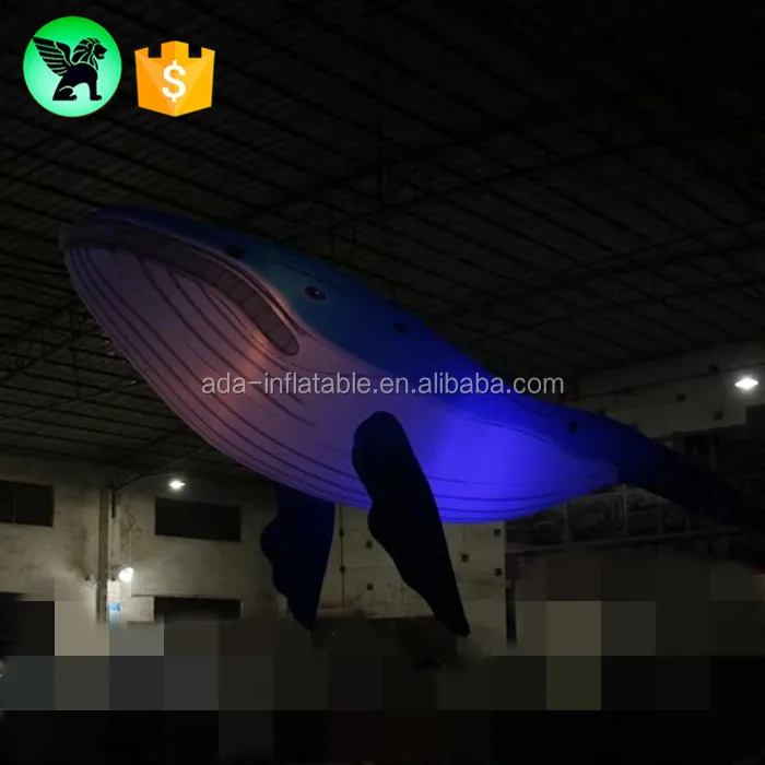 Event Party Decoration Whale Inflatable Customized 5m Inflatable Whale model A5045