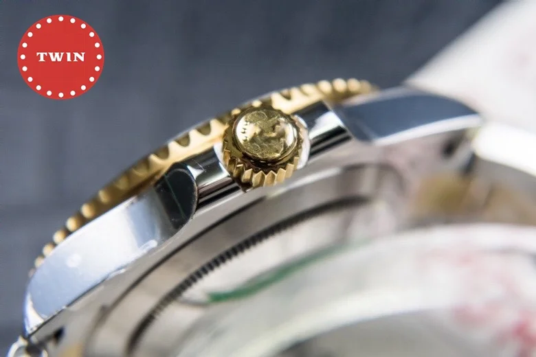 Новинка 2021, светящиеся часы ETA 3135, часы из стали 904L, двухцветные, 126613, 41 мм, высококлассные часы для дайвинга