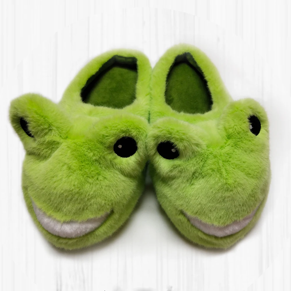 Super soft animal slippers warm indoor slippers house slippers for winter for kids