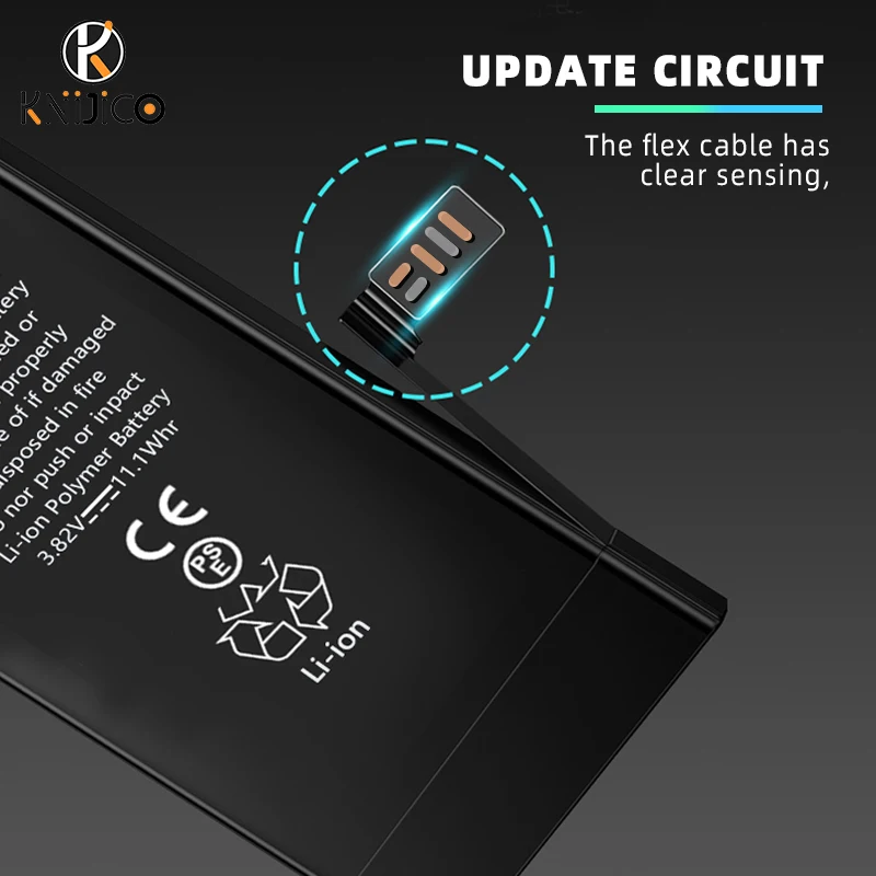 Wholesale cell phone parts rechargeable battery for iphone li-ion battery digitizer replacement for iphone X