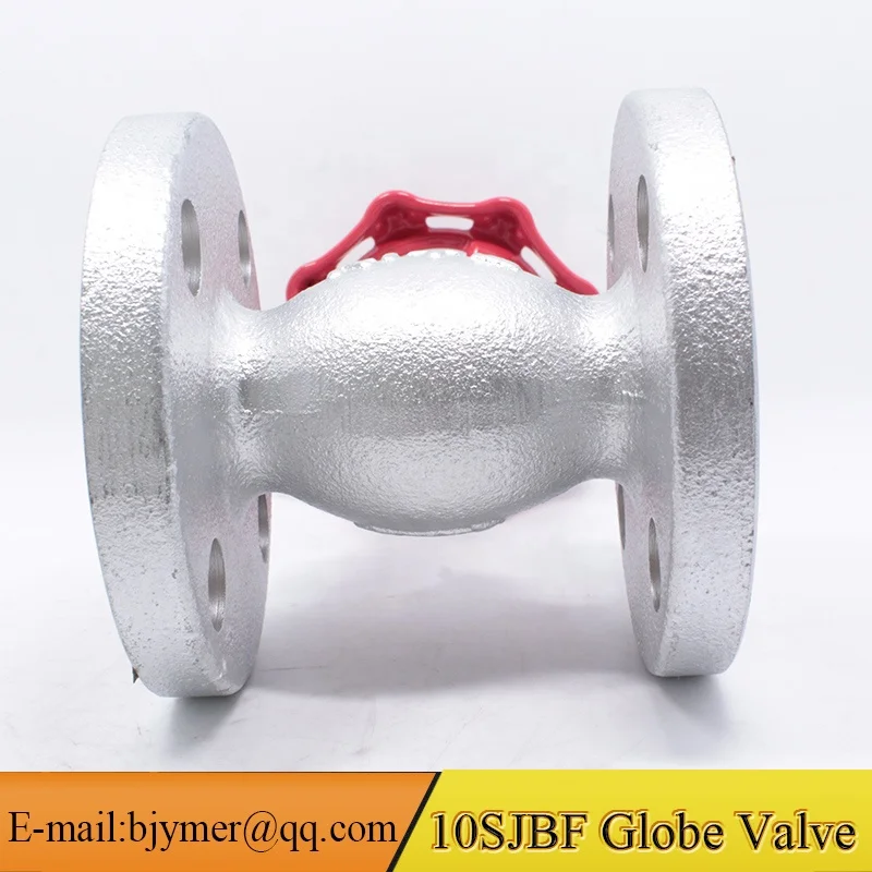 KITZ brand originated in Japan 10SJBF 10K Ductile iron Globe valves with disc flanged ends for steam