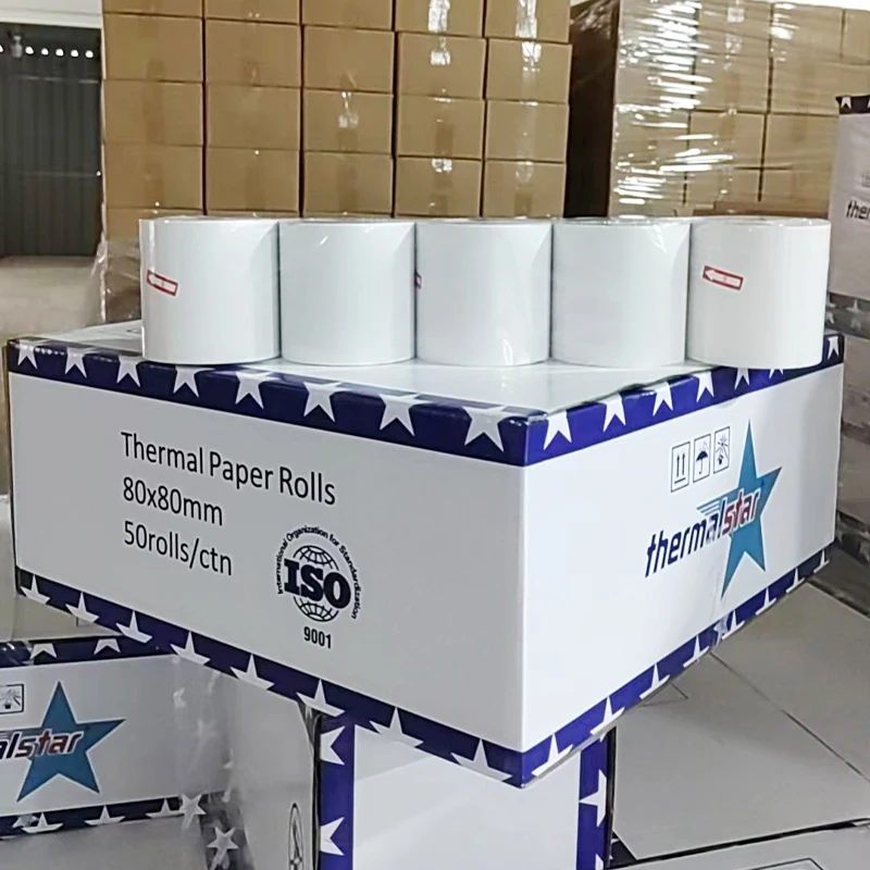 pos paper 3 1/8 x 230 thermal printer paper roll with BPA free paper for USA market with different sizes