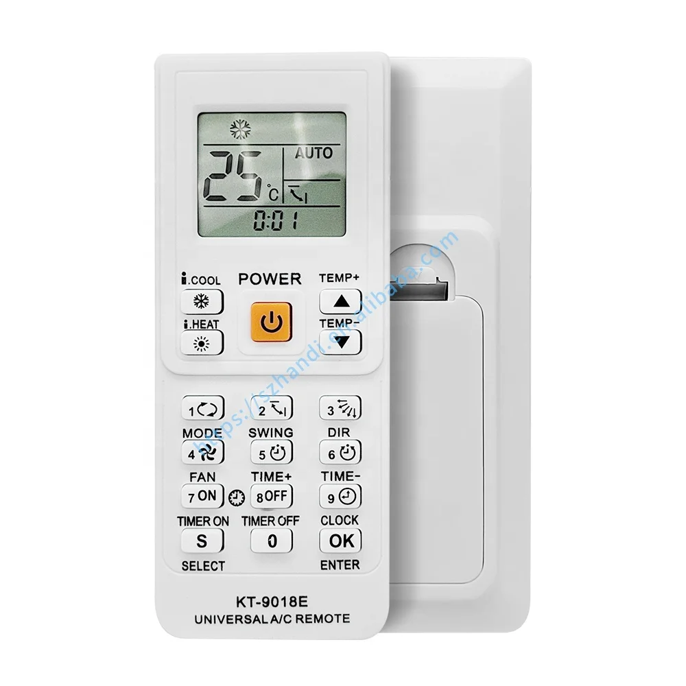 AC Remote Controller control Universal KT-9018E Air Conditioner part air conditioner spare parts Air conditioner remote control