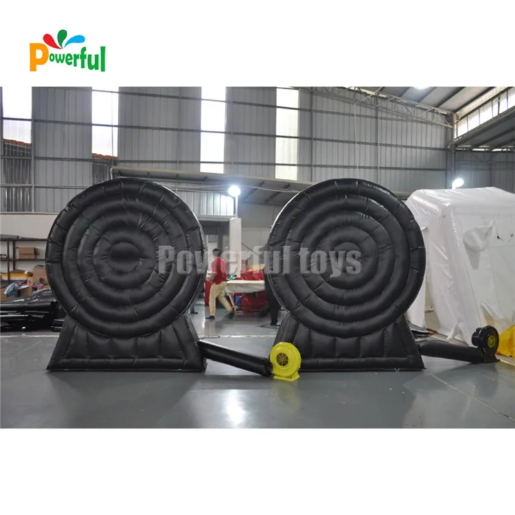 
Round outdoor football shooting sport inflatable soccer dart 