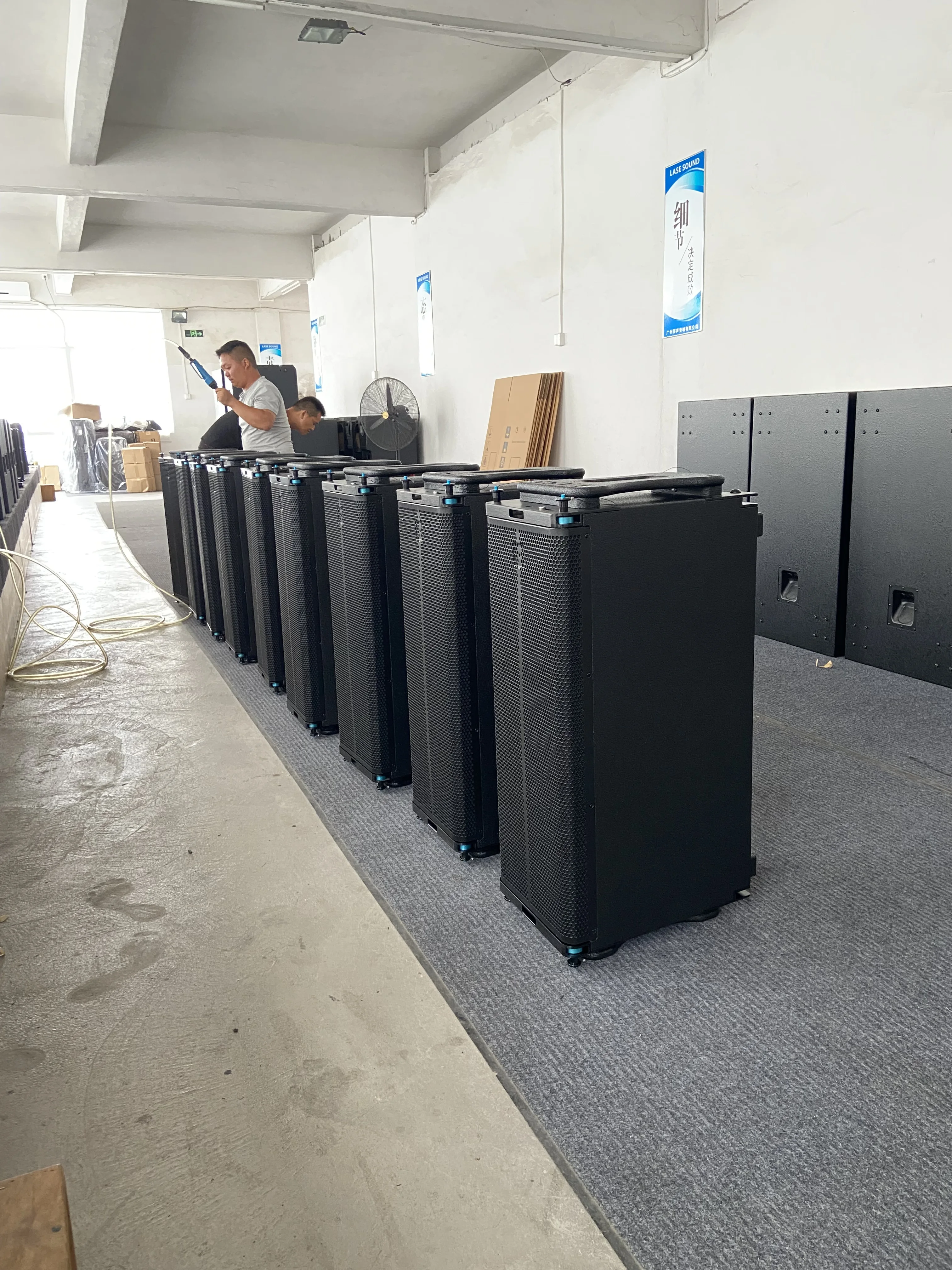 Lase Sound Профессиональный LA-5A двойной 10-дюймовый активный линейный аудиомикшер с усилителем для профессиональных звуковых