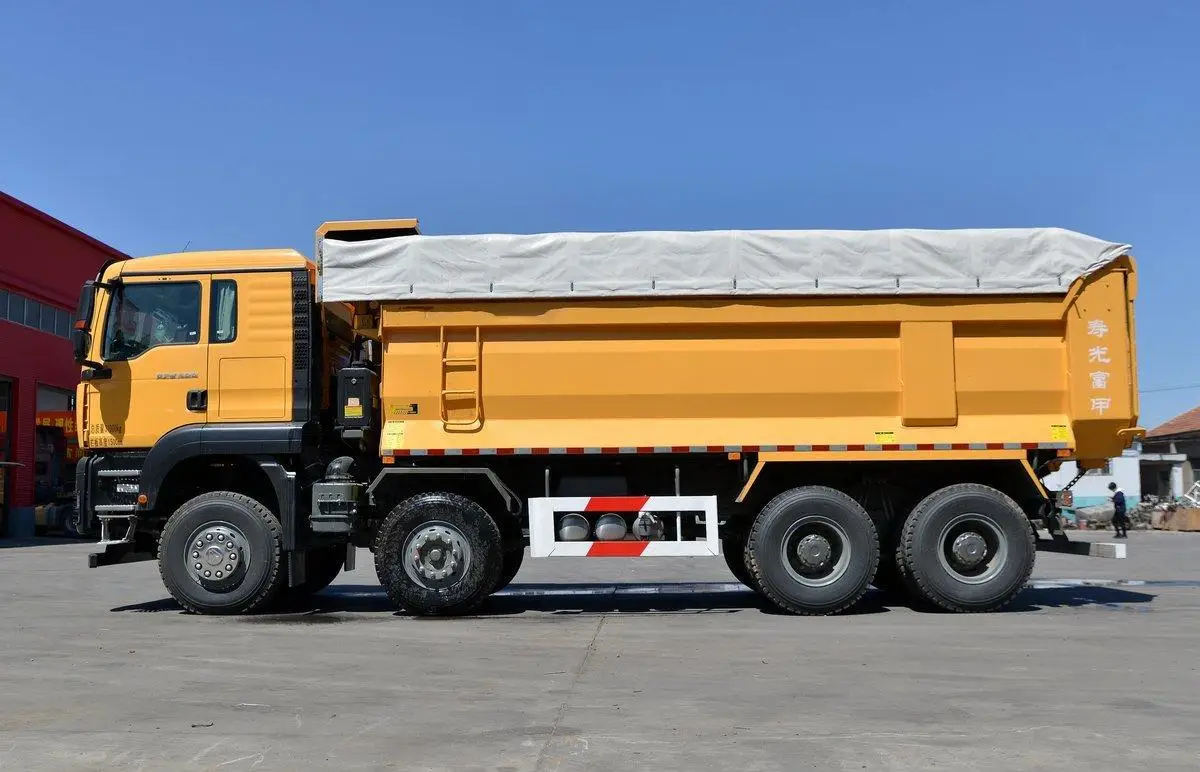 Sitrak C7h 40 Ton 8x 4 12 Wheel New Howo 440 Horsepower Dump Truck For Sale