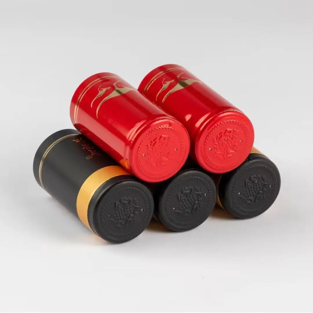 Hot Sale Aluminum Foil Shrink Cap For Wine Bottle Seals Wrappers 30*60mm Polylaminate Capsule Sleeves Thermos caps