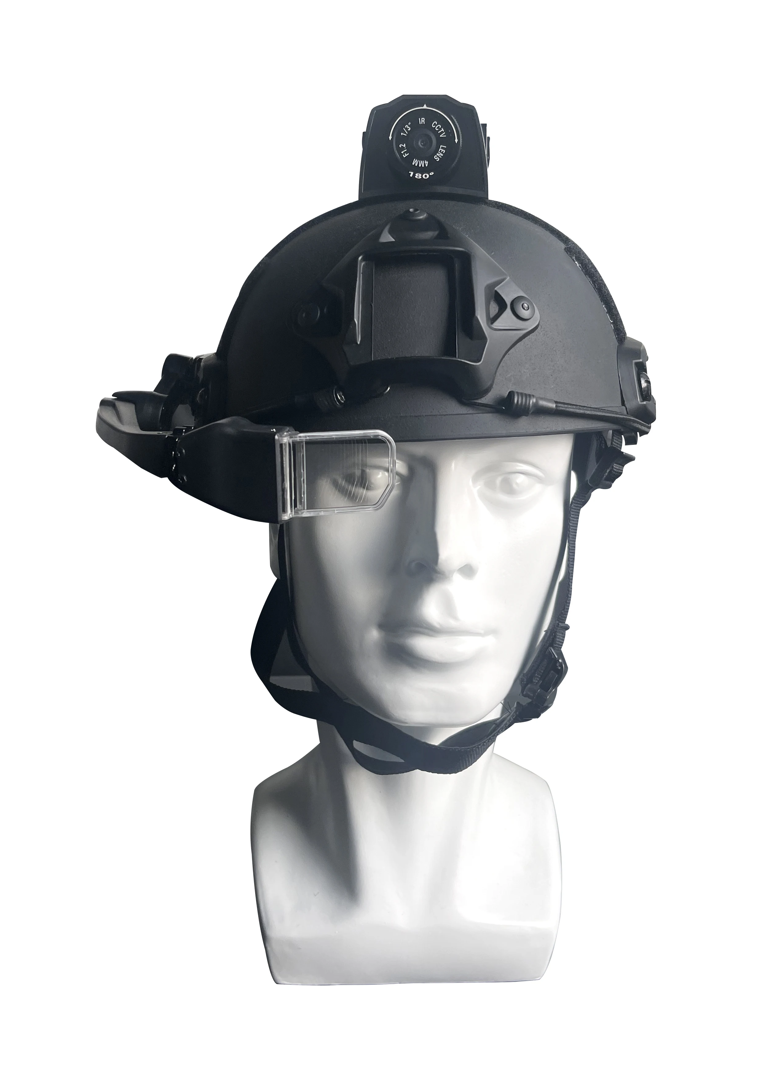 4g Smart Tactical Helmet Front & Back Camera Recorder