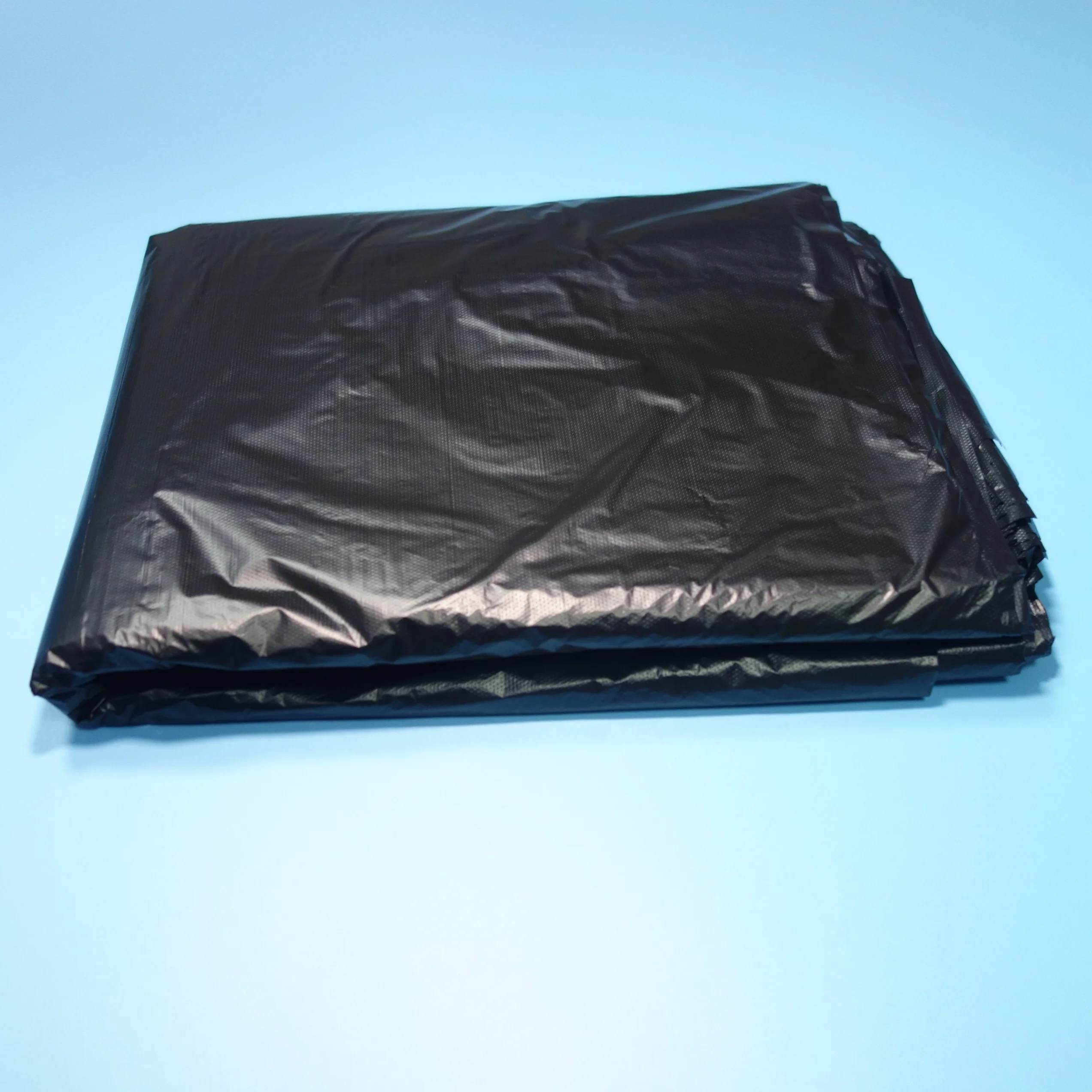 China supplier 60*70cm virgin 100% LDPE/HDPE  plastic garbage bags custom dustbin bags clean up stock
