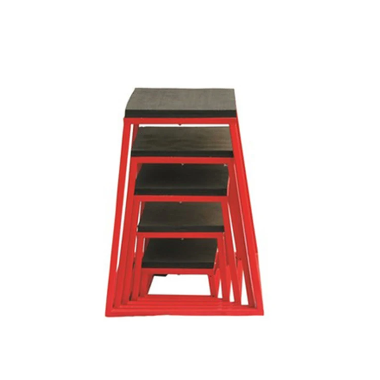 Commerical Full Set 6 12 18 20 24 30 36 40 42 Inch Steel Plyo Jump Box