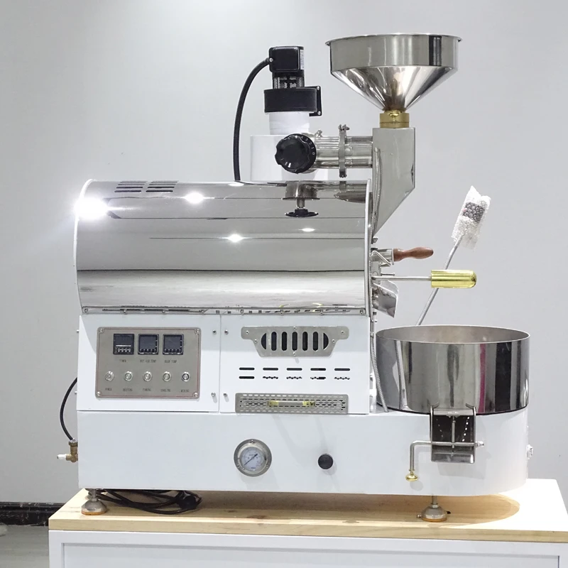BY-6kg coffee roasters with grinder milling 6kg 7kg/batch