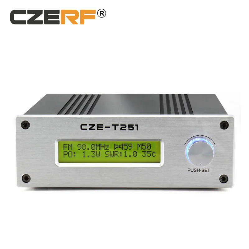  CZE-T251 25 Вт беспроводной моно/стерео fm-передатчик с комплектом наружной