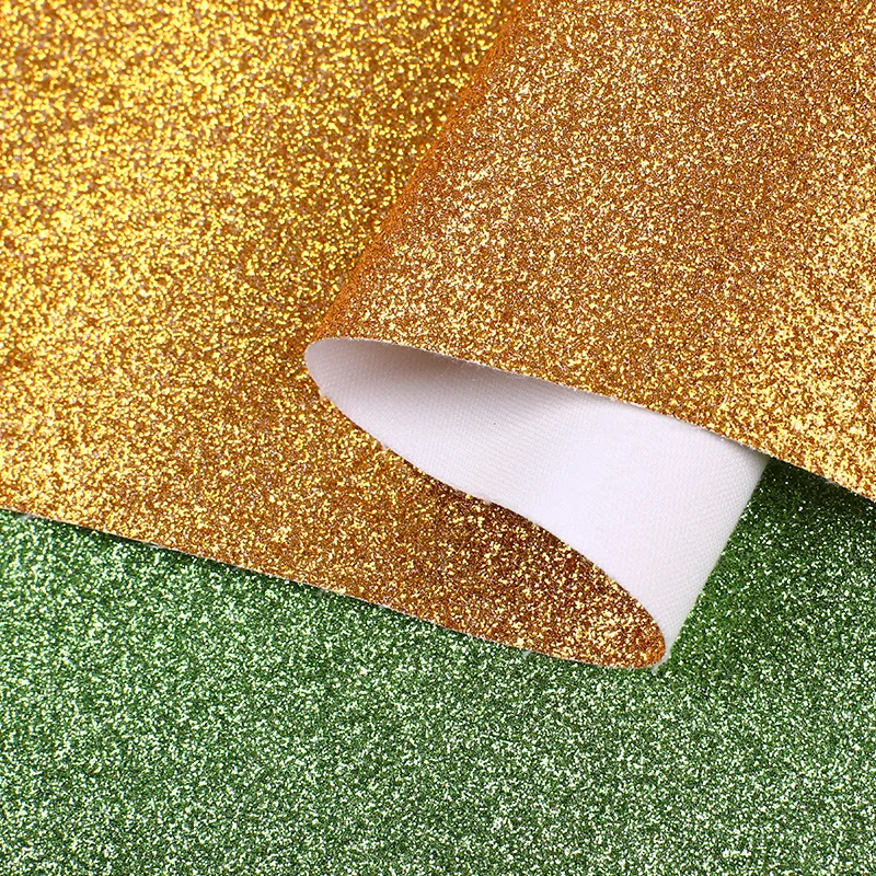 6P passed ECO silver glitter fabric for shoes fabric wholesale chunky glitter tulle mesh luxury dress polyester fabric