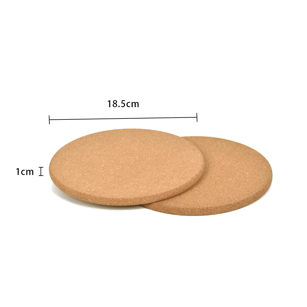 Use For Hot Dishes Teapot Pots Pans Cups Hot Pads Heat Resistance Square Pot Holder Cork Trivet