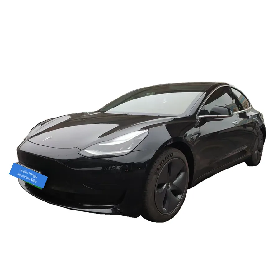 Дешевый китайский новый электромобиль Tesla модель 3 2020 долгий срок службы батареи версия заднего колеса б/у седан электромобиль