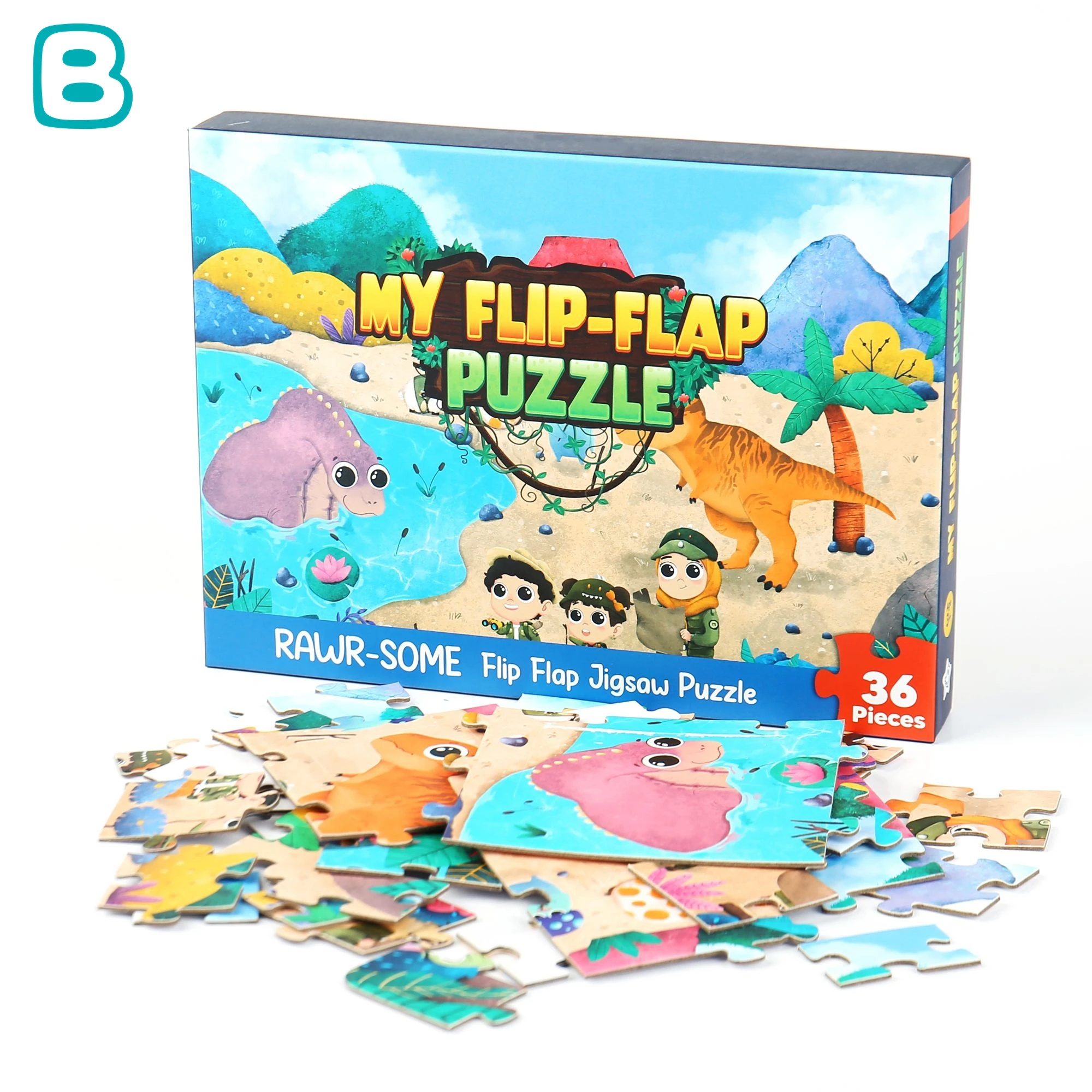 Custom Board Game Hot Sales Puzzles DIY Creative Educational 3d Wooden Jigsaw Puzzles for Family Children Kids