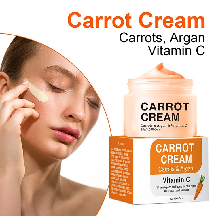 Fasion TOP 1 unisex carotene face cream vitamin c face cream & lotion whitening spot remover remove pores cream face