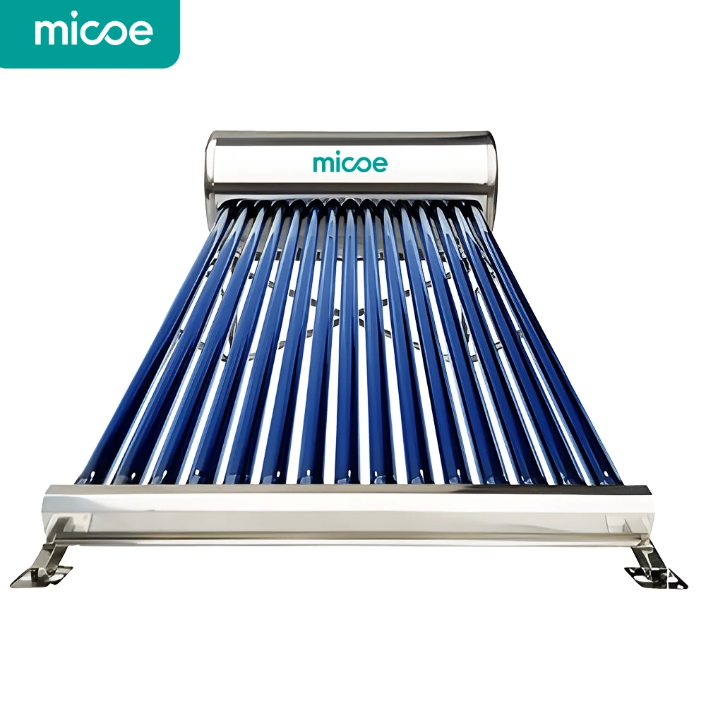 Micoe Solar Water Heater OEM High Efficiency High Temp Eco Friendly 300l pressure type solar water heater for House Use