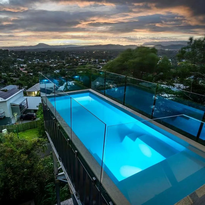 Best sale high quality container swimming pool 40ft/20ft/10ft outdoor swimming pools