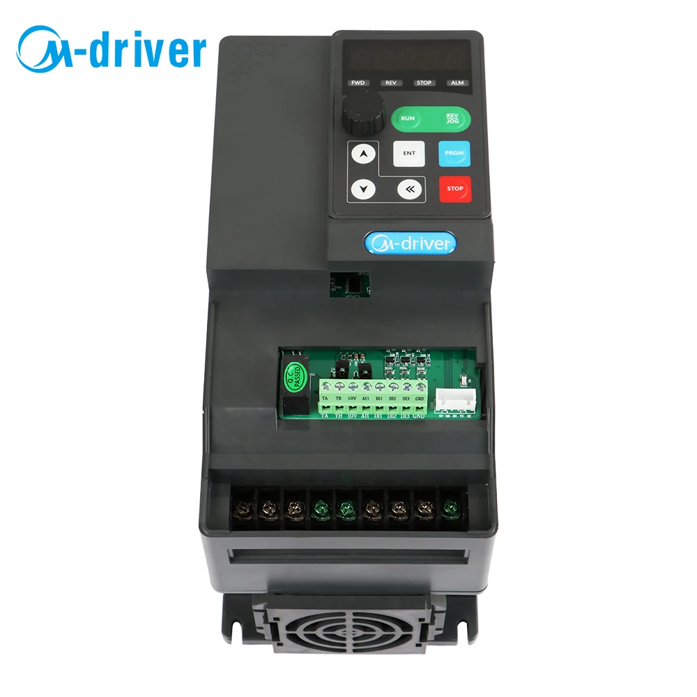 Single phase 220V vfd drives 3hp 5hp ac variable frequency inverter 2.2kw