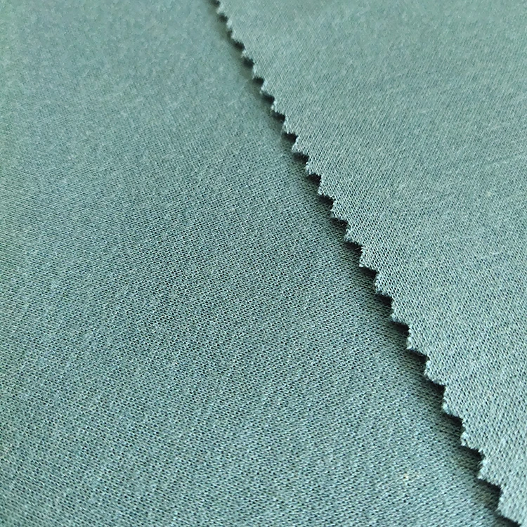 
Thick interlock fabric plain dyed 100% polyester knit interlock fabric for pants and suits 
