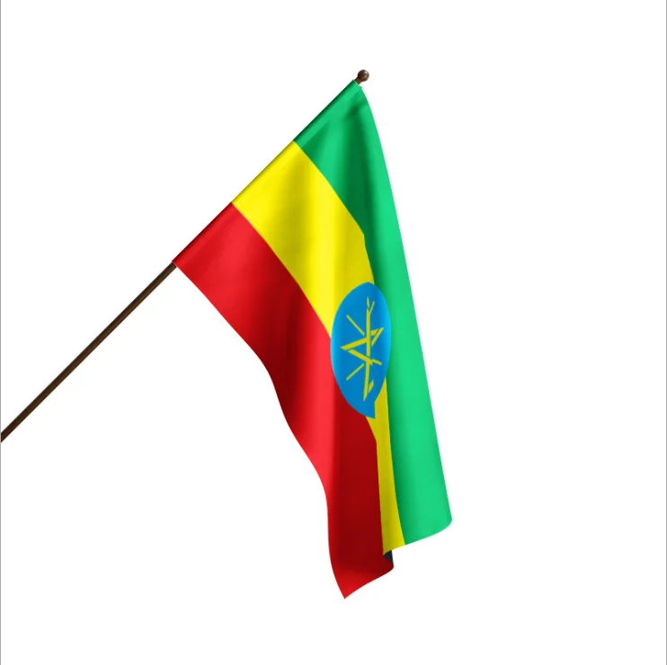 MELEX country yellow flag red white blue flag of all countries 3x5 advertising banners custom  ethiopia flags