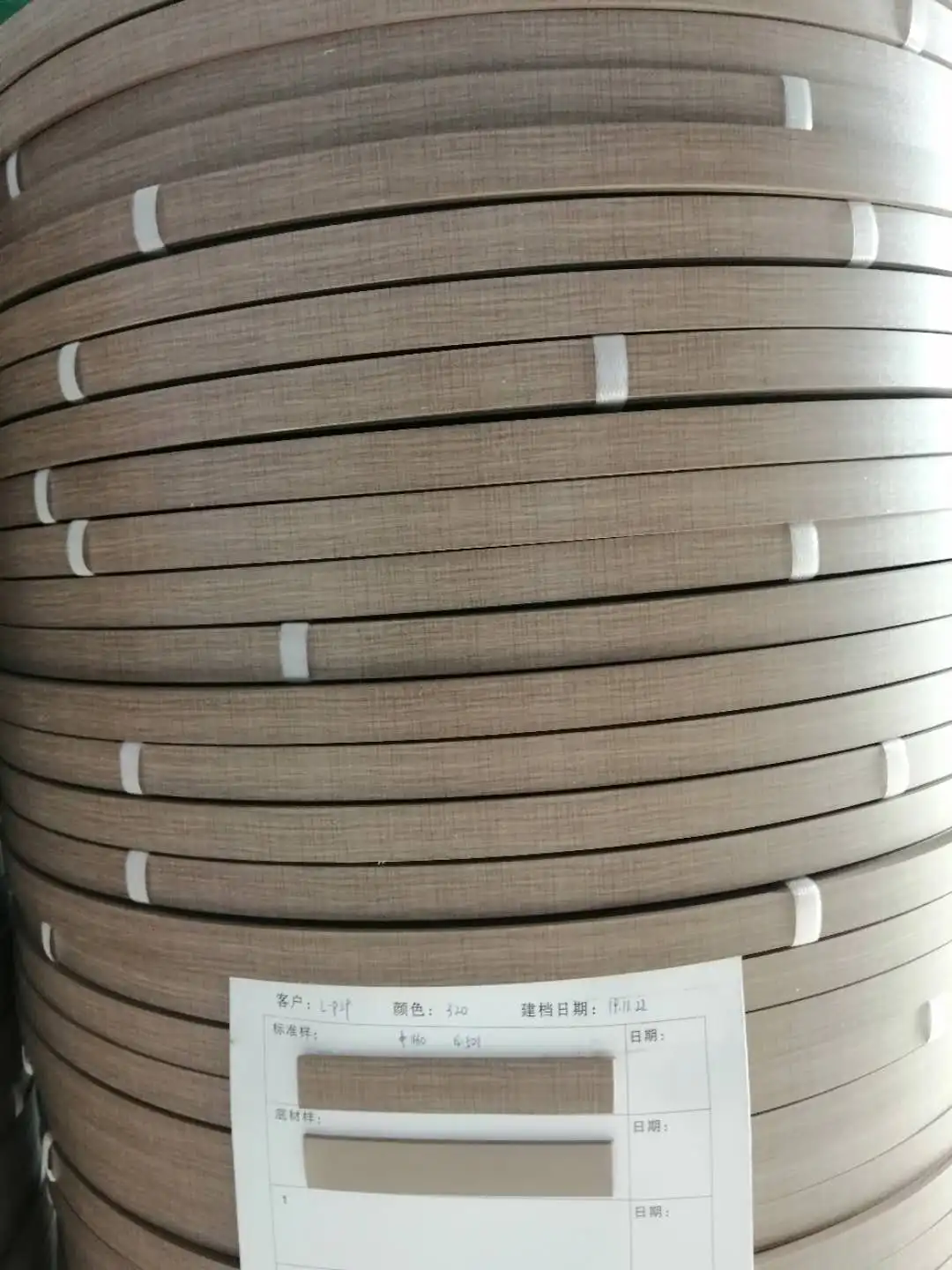 21mm Width Factory Direct PVC Laminate Edge Banding Sealing Strips for Melamine Board