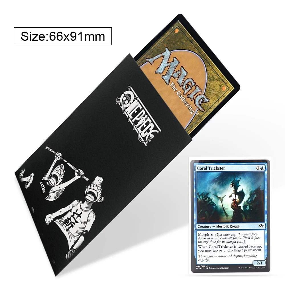 Custom Matte Back Art Card Sleeves Fashion Style Made from PP Material For MTG Standard Size Game Card
