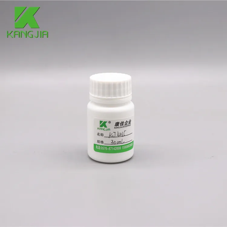 30ml 60ml HDPE round plastic bottles food grade pill medicine bottles with capsule