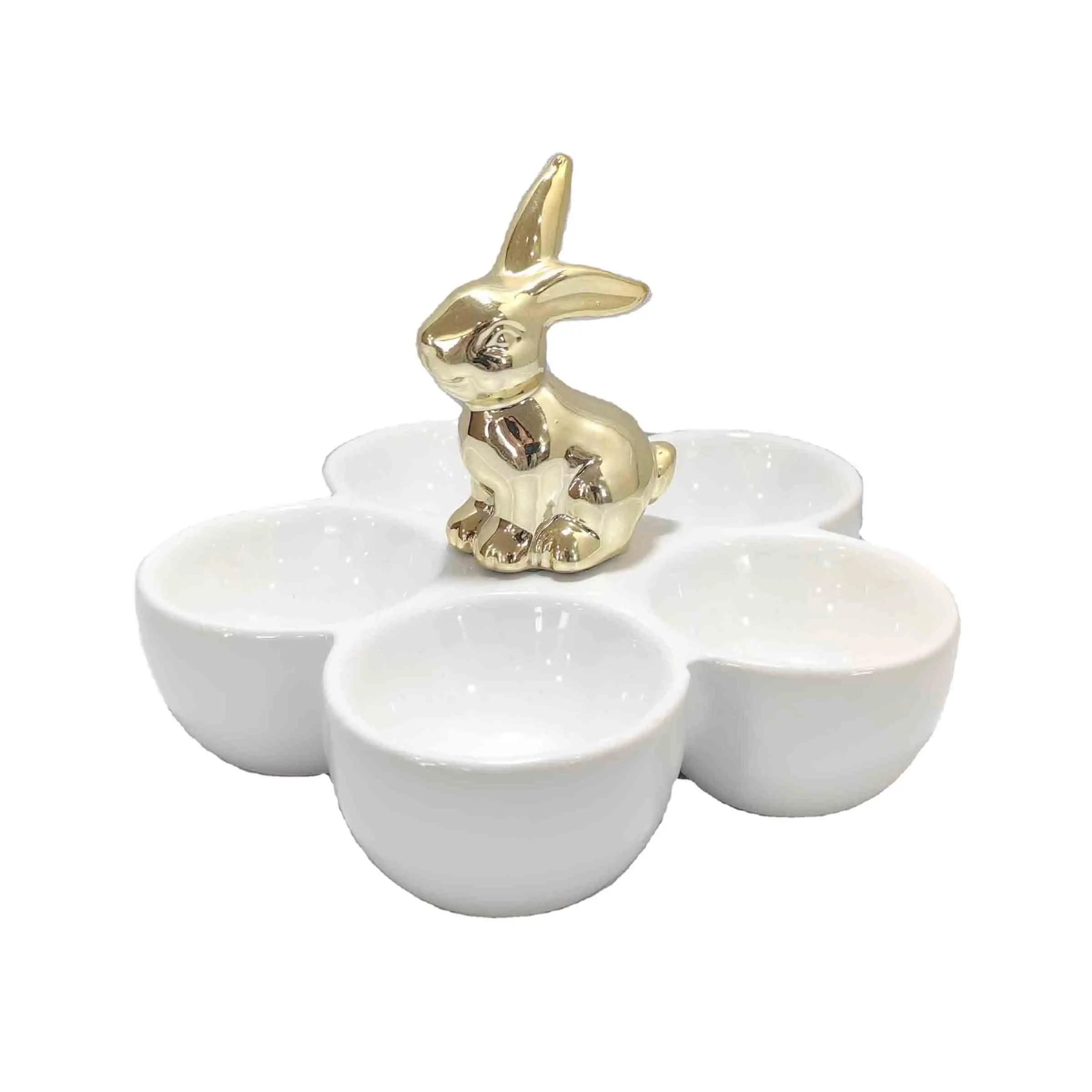 Керамические тарелки для мероприятий в форме яйца