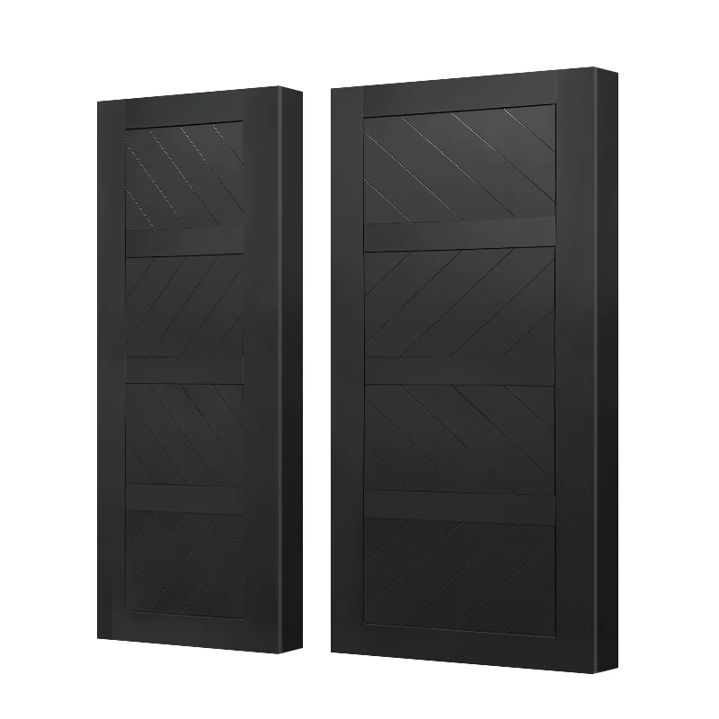Prehung wooden doors for houses building material MDF HDF door skin panel for office for wooden door for toilet bathroom