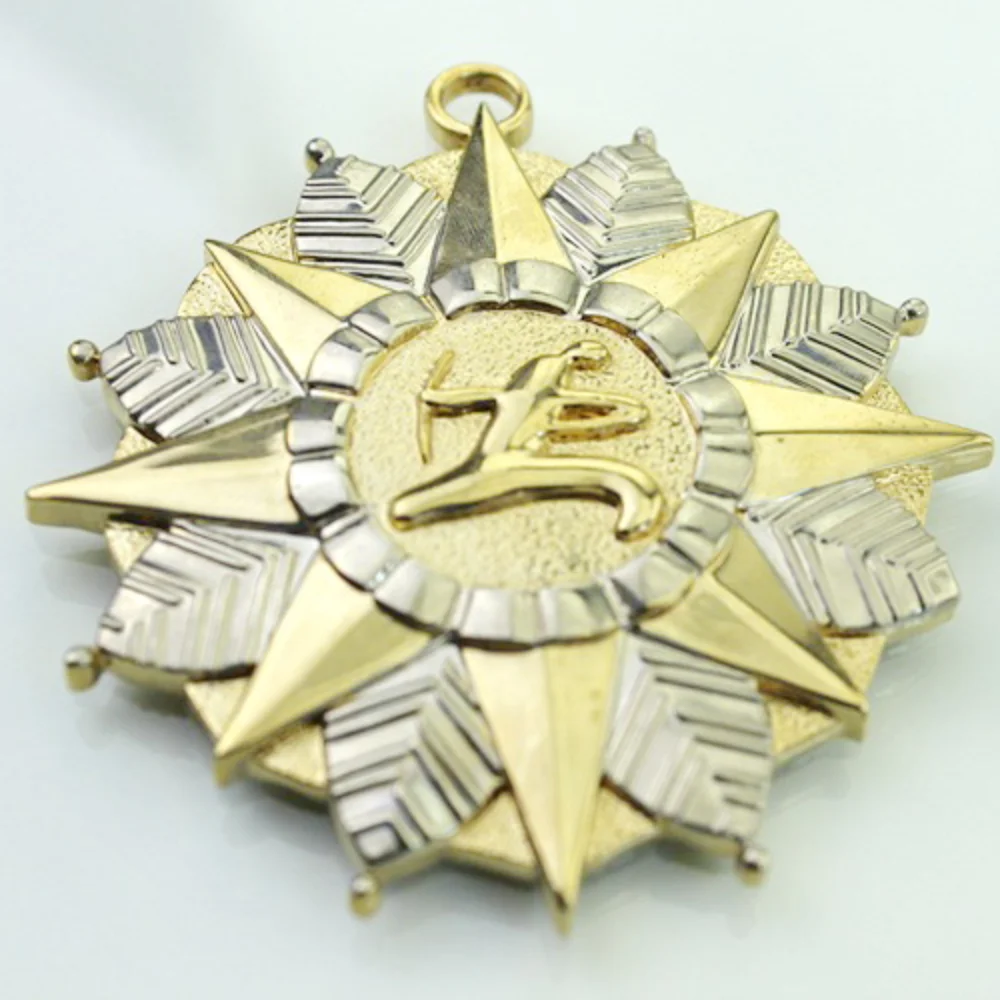 Design Free 3D Metal Sports Medal Custom Duathlon Triathlon Finisher Bronze Award Medal and Trophies